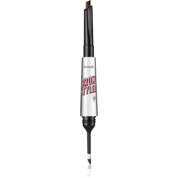 Benefit Brow Styler молив и пудра за вежди 2 в 1 цвят 4.5 Neutral Deep Brown 1.05 гр. на ниска цена