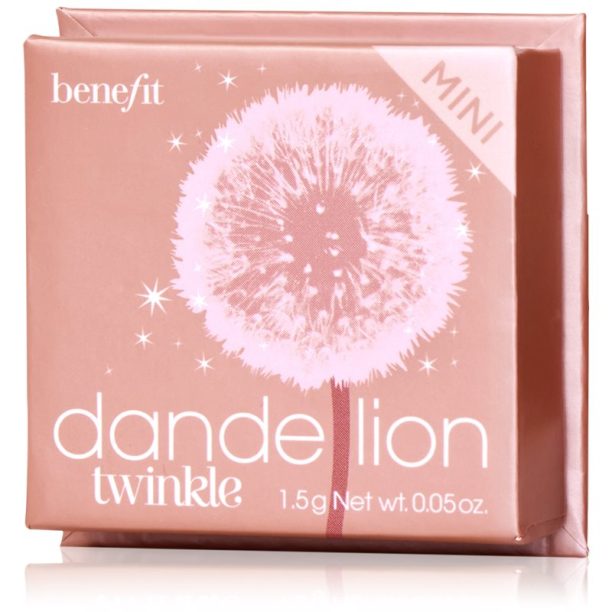 Benefit Dandelion Twinkle Mini озарител цвят Soft nude-pink 1