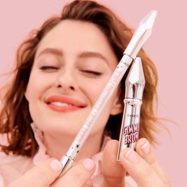 Benefit Gimme Brow Goals сет за перфектни вежди цвят 3 Light Brown купи на топ цена