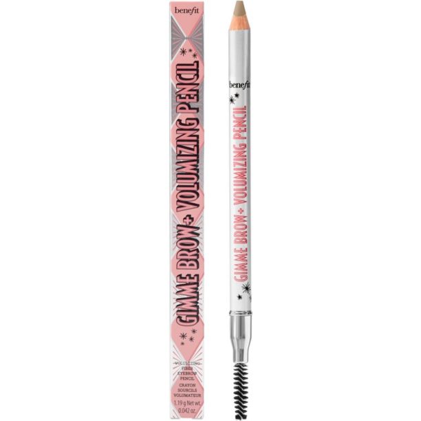 Benefit Gimme Brow+ Volumizing Pencil водоустойчив молив за вежди за обем цвят 1 Cool Light Blonde 1