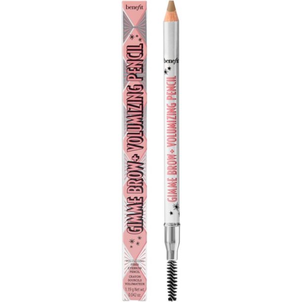 Benefit Gimme Brow+ Volumizing Pencil водоустойчив молив за вежди за обем цвят 2 Warm Golden Blonde 1