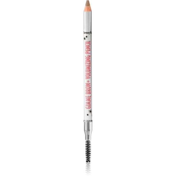 Benefit Gimme Brow+ Volumizing Pencil водоустойчив молив за вежди за обем цвят 3 Warm Light Brown 1