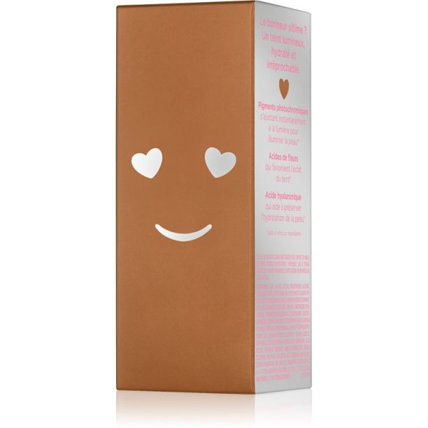 Benefit Hello Happy Flawless Brightening Foundation Mini озаряващ течен фон дьо тен SPF 15 цвят 09 Deep Neutral 10 мл. купи на топ цена