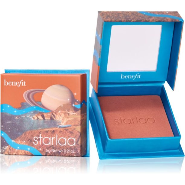 Benefit Starlaa WANDERful World руж - пудра цвят Rosy Bronze 6 гр. на ниска цена