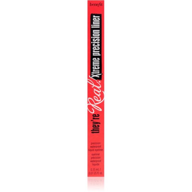 Benefit They're Real! Xtreme Precision Liner прецизна водоустойчива очна линия цвят Black 0