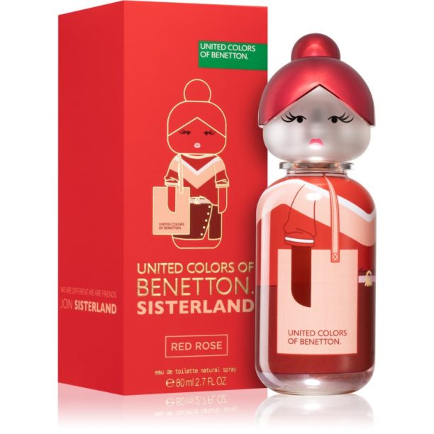 Benetton Sisterland Red Rose тоалетна вода за жени 80 мл. на ниска цена