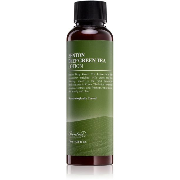 Benton Deep Green Tea хидратиращо мляко със зелен чай 120 мл.