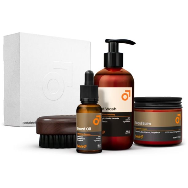 Beviro Complete Beard Set Cinnamon Season подаръчен комплект за мъже