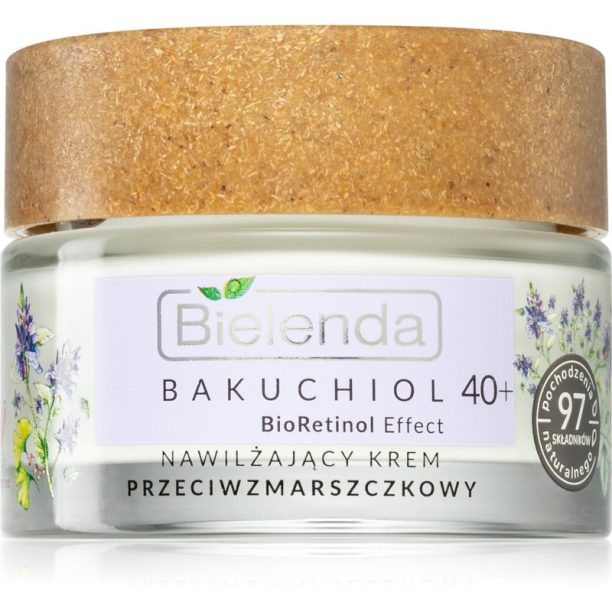 Bielenda Bakuchiol BioRetinol Effect хидратиращ крем против бръчки 40+ 50 мл.