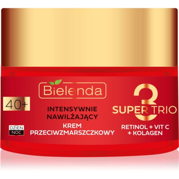 Bielenda Super Trio интензивен хидратиращ гел против бръчки 40+ 50 мл.