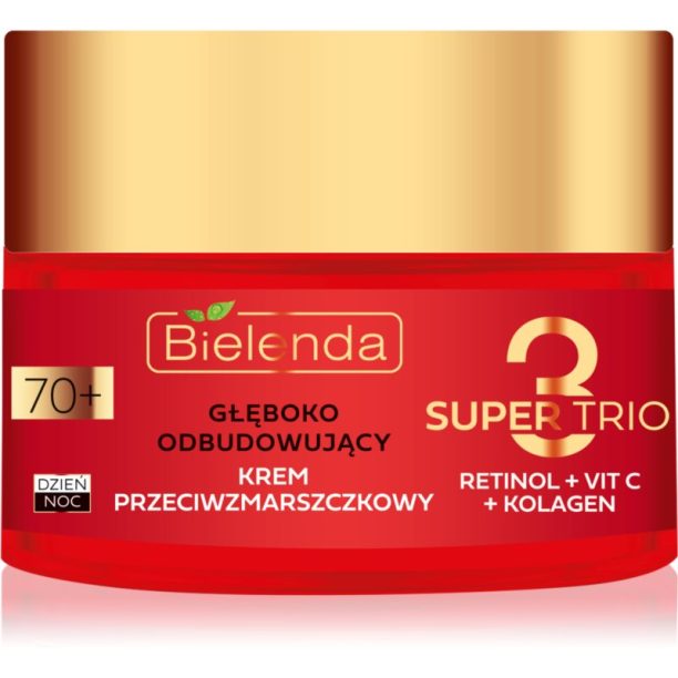 Bielenda Super Trio ревитализиращ и тонизиращ крем 70+ 50 мл.