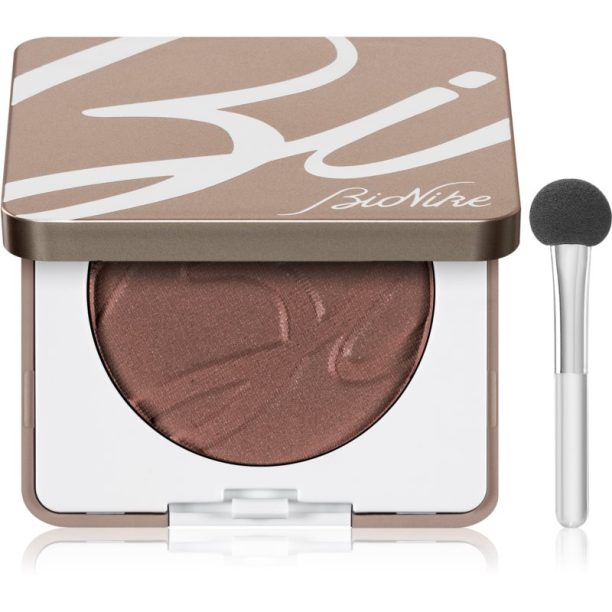 BioNike Color Silky Touch сенки за очи със сатенен ефект за чувствителни очи цвят 404 Cacao 3 гр.