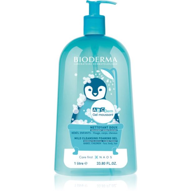 Bioderma ABC Derm Gel Moussant душ гел за деца 1000 мл.