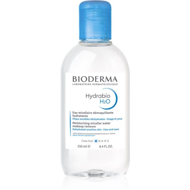 Bioderma Hydrabio H2O мицеларна почистваща вода за дехидратирана кожа 250 мл.