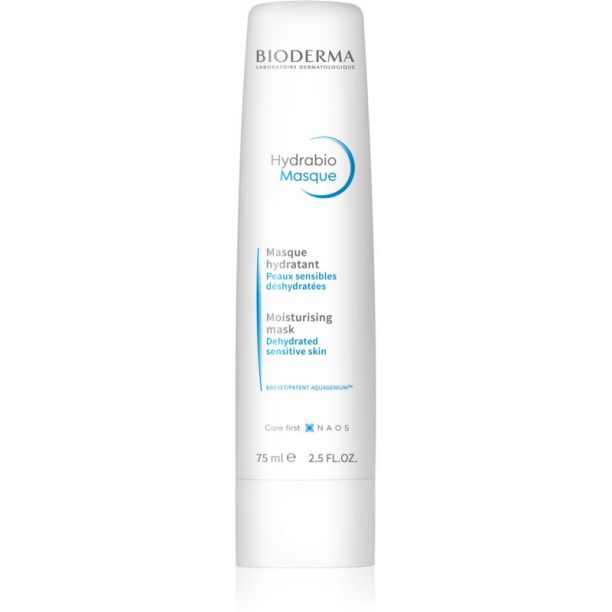 Bioderma Hydrabio Masque хидратираща и подхранваща маска за чувствителна много суха кожа 75 мл.