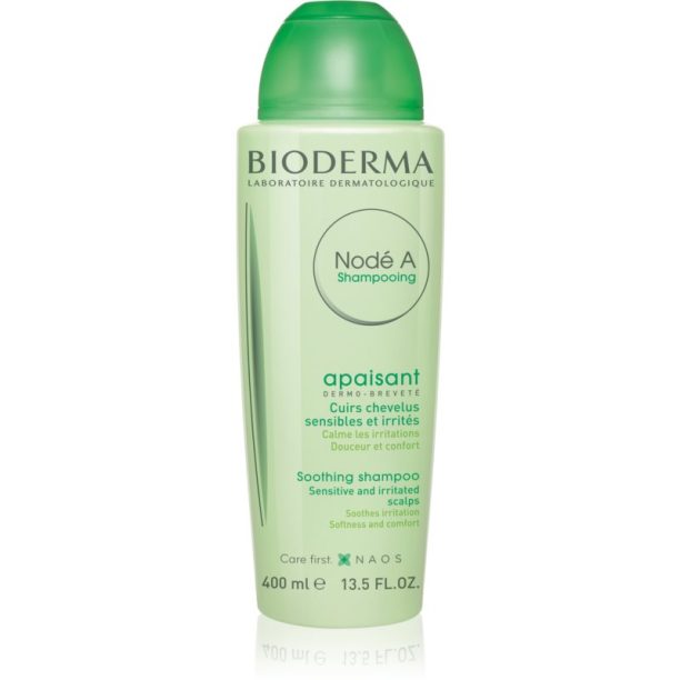 Bioderma Nodé A Shampooning успокояващ шампоан за чувствителна кожа на скалпа 400 мл.