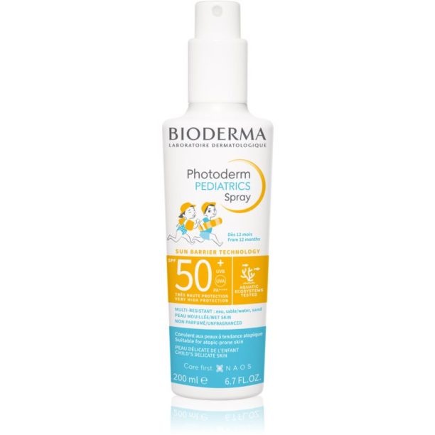 Bioderma Photoderm Pediatrics слънцезащитен спрей за деца 200 мл.