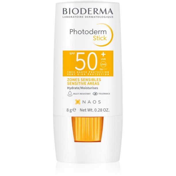 Bioderma Photoderm Stick стик за устни и чувствителни зони SPF 50+ 8 гр.