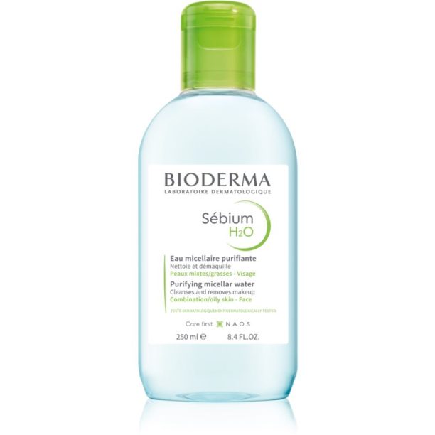 Bioderma Sébium H2O мицеларна вода за смесена и мазна кожа 250 мл.