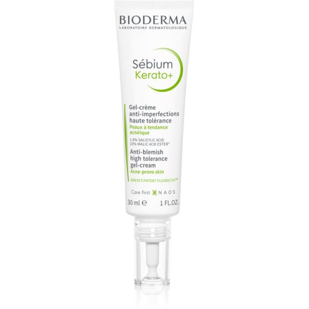 Bioderma Sébium Kerato+ гел-крем против несъвършенствата на акнозна кожа 30 мл. на ниска цена