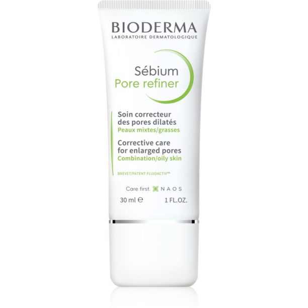 Bioderma Sébium Pore Refiner лек матиращ крем за лице за стягане на порите 30 мл.