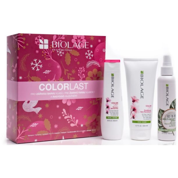 Biolage Essentials ColorLast подаръчен комплект (за блестящ цвят)