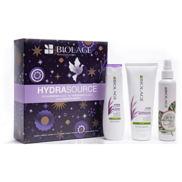 Biolage Essentials HydraSource подаръчен комплект (за суха коса )