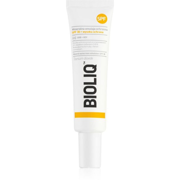 Bioliq SPF слънцезащитен минерален крем SPF 30 30 мл.