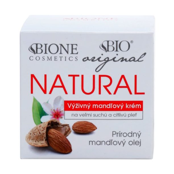 Bione Cosmetics Almonds силно подхранващ крем за много суха и чувствителна кожа 51 мл. купи на топ цена