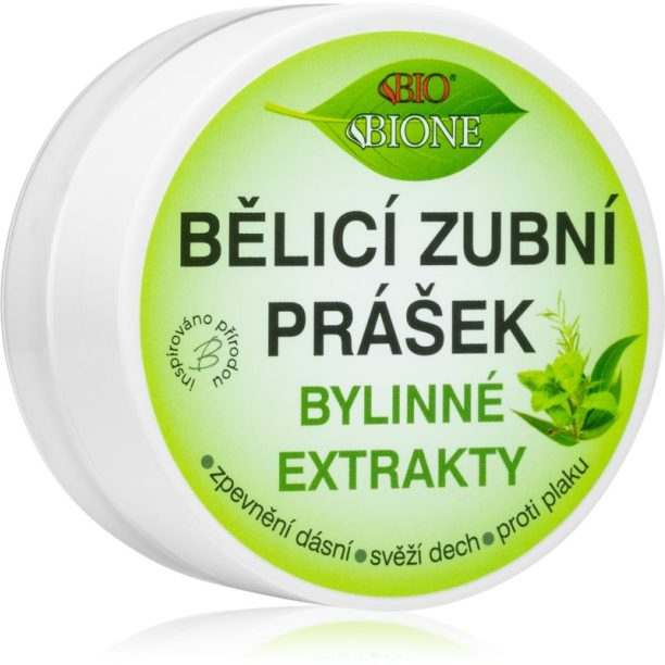 Bione Cosmetics Dentamint Herbal Extracts избелваща пудра за зъби 40 гр.