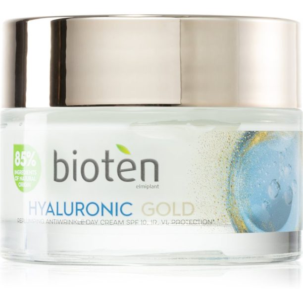 Bioten Hyaluronic Gold подмладяващ защитен дневен крем против бръчки 50 мл.