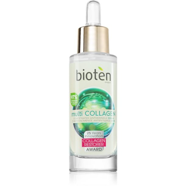 Bioten Multi Collagen концентриран серум против признаците на стареене на кожата с колаген 30 мл.