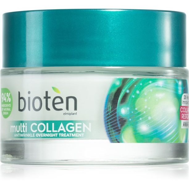 Bioten Multi Collagen стягащ нощен крем с колаген 50 мл.