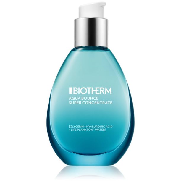 Biotherm Aqua Bounce Super Concentrate успокояващ и хидратиращ флуид 50 мл.