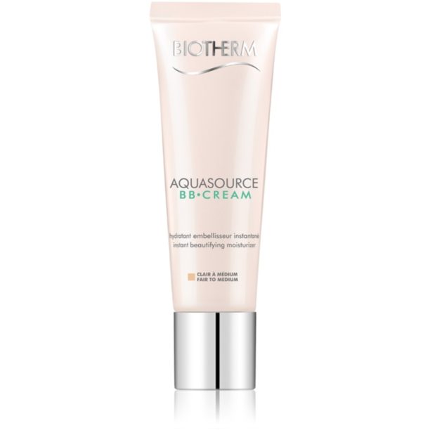 Biotherm Aquasource BB Cream хидратиращ BB крем цвят Fair to Medium SPF 15  30 мл.