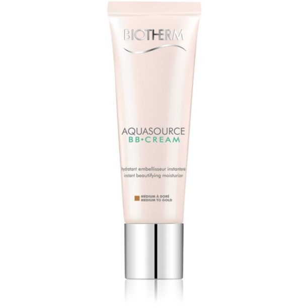 Biotherm Aquasource BB Cream хидратиращ BB крем цвят Medium to Gold SPF 15  30 мл.