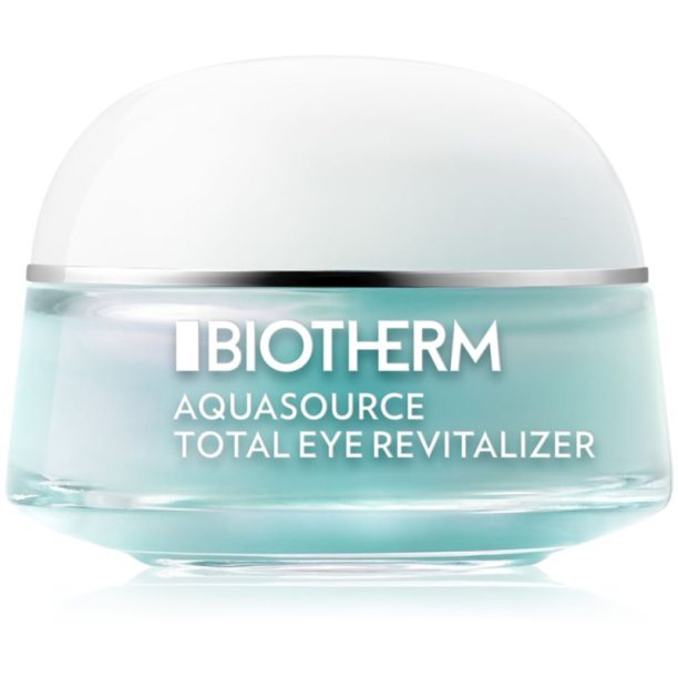 Biotherm Aquasource Total Eye Revitalizer грижа за околоочния контур срещу отоци и тъмни кръгове с охлаждащ ефект 15 мл.