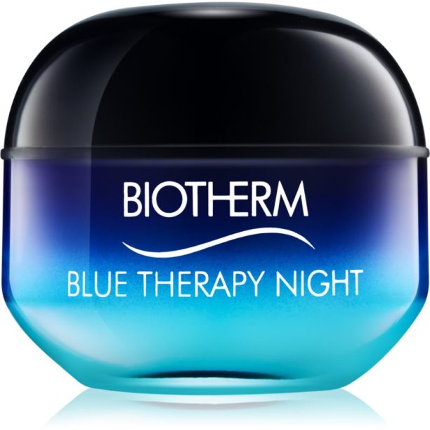 Biotherm Blue Therapy нощен крем против бръчки  за всички типове кожа на лицето 50 мл. на ниска цена