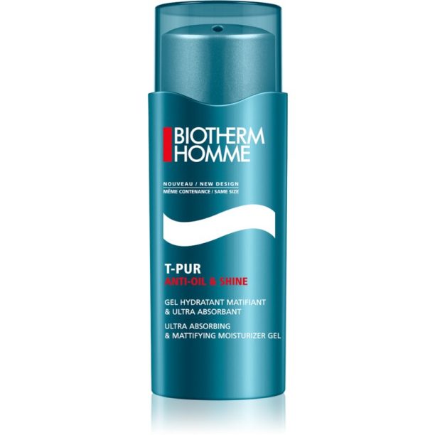 Biotherm Homme T-Pur Anti-oil & Shine матиращ гел с хидратиращ ефект 50 мл.