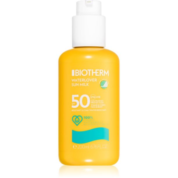 Biotherm Waterlover Sun Milk водоустойчив лосион за слънце SPF 50 унисекс 200 мл. на ниска цена