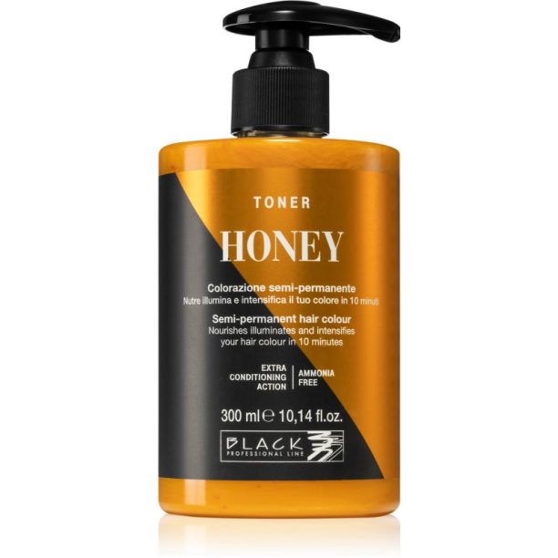 Black Professional Line Toner тонер за естествени нюанси Honey 300 мл.