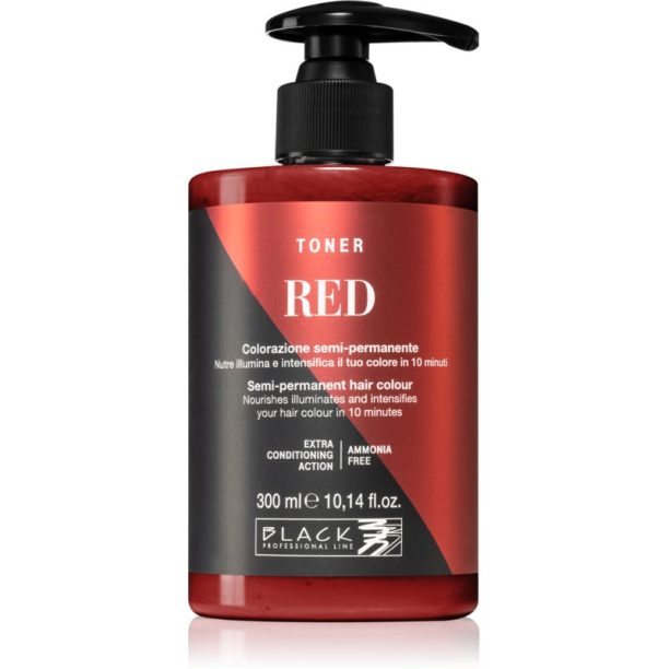 Black Professional Line Toner тонер за естествени нюанси Red 300 мл.