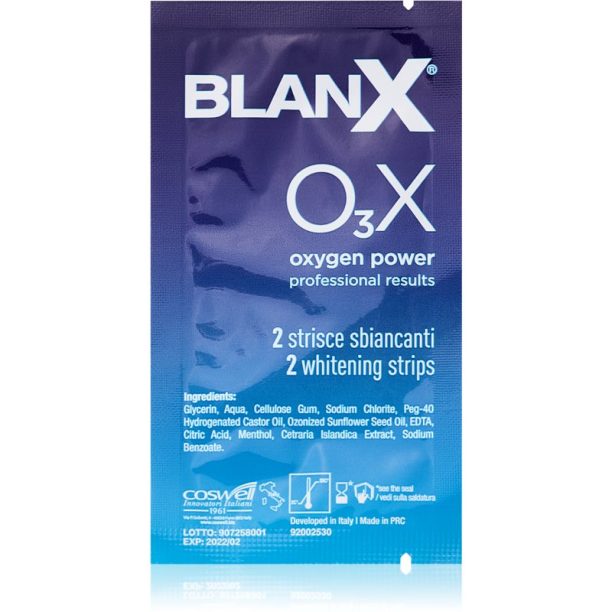 BlanX O3X Strips избелващи ленти за зъби 10 бр. на ниска цена