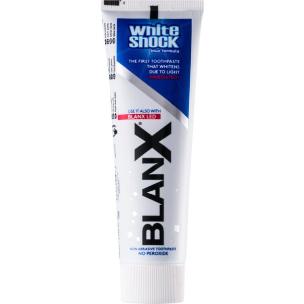 BlanX White Shock Instant White избелваща паста за зъби 75 мл. на ниска цена