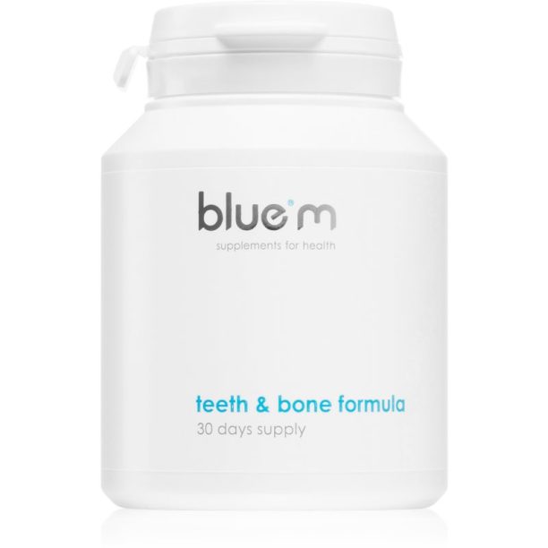 Blue M Supplements for Health Teeth & Bone Formula хранителна добавка  за зъби White 90 бр.