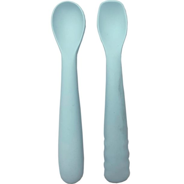 Bo Jungle B-Spoon Shape лъжичка Pastel Blue 2 бр.