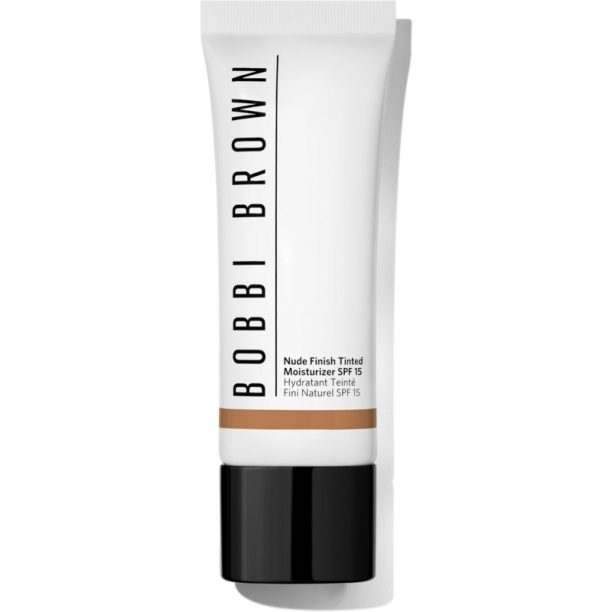 Bobbi Brown Nude Finish Tinted Moisturizer лек хидратиращ фон дьо тен SPF 15 цвят DARK TINT 50 мл. на ниска цена