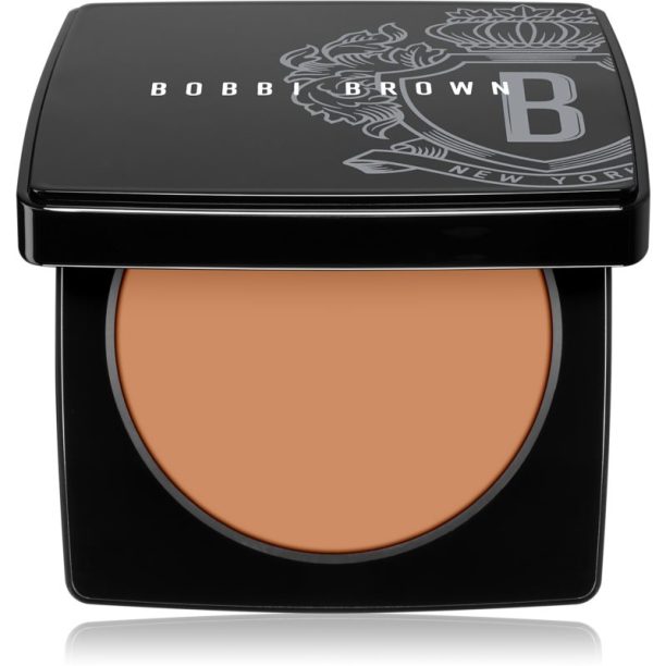 Bobbi Brown Sheer Finish Pressed Powder Relaunch нежна компактна пудра цвят Basic Brown 9 гр. на ниска цена