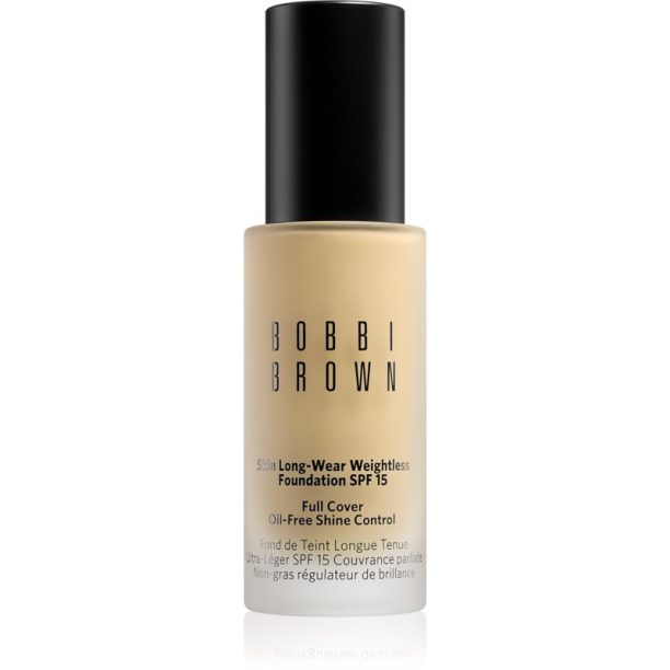 Bobbi Brown Skin Long-Wear Weightless Foundation дълготраен фон дьо тен SPF 15 цвят 02 Sand 30 мл.