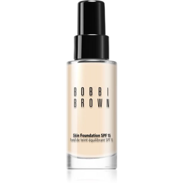 Bobbi Brown Skin Foundation SPF 15 хидратиращ фон дьо тен SPF 15 цвят Alabaster (C-004 / 00) 30 мл.